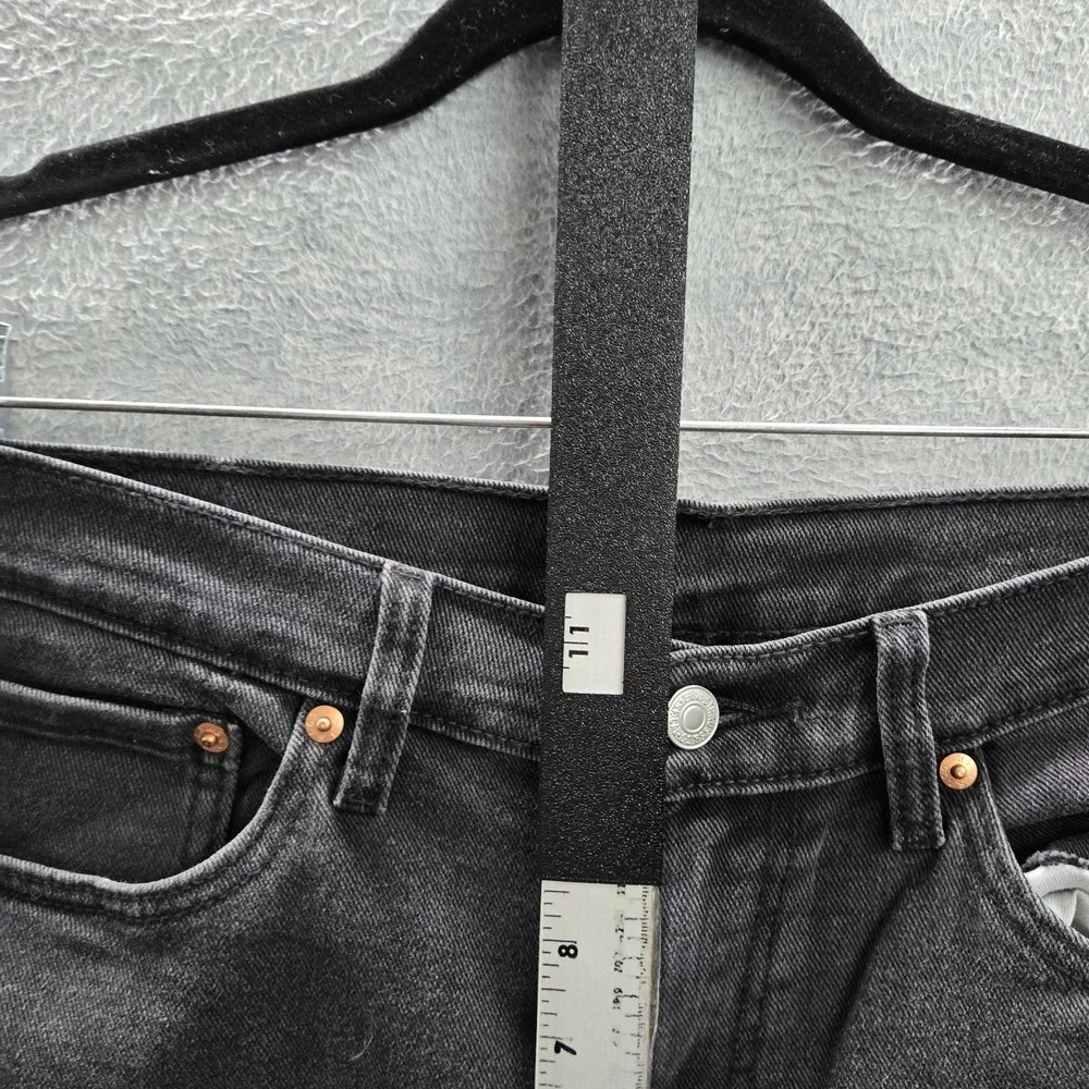 Levi's 514 Men Jeans 34X30 Black Denim‎ Straight Fit 29